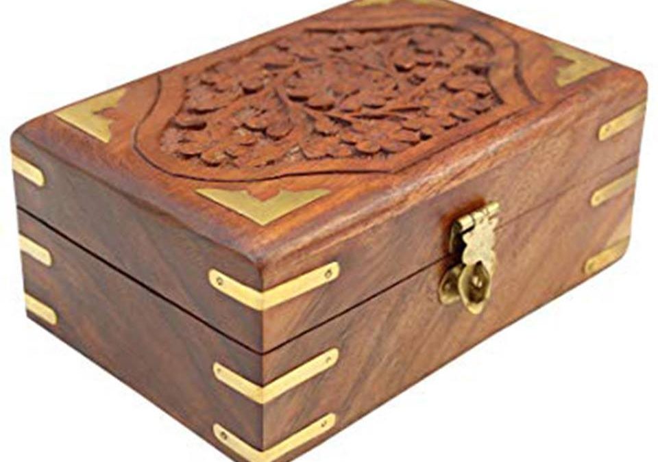Wooden Decorative Jewelry Box